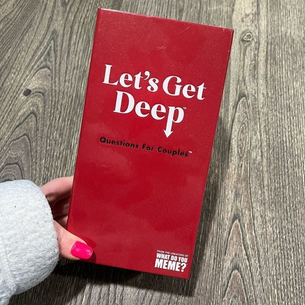 What Do You Meme? Let's Get Deep Questions for Couples Adult Party Card Game